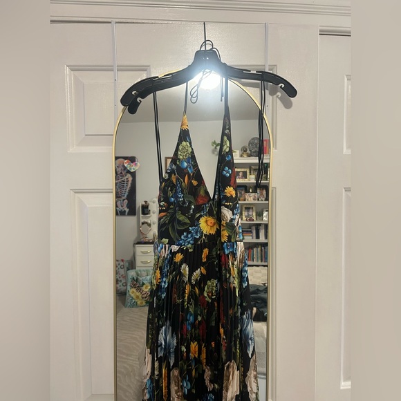 Alice + Olivia Multicolor Floral Maxi Dress - Picture 2 of 7